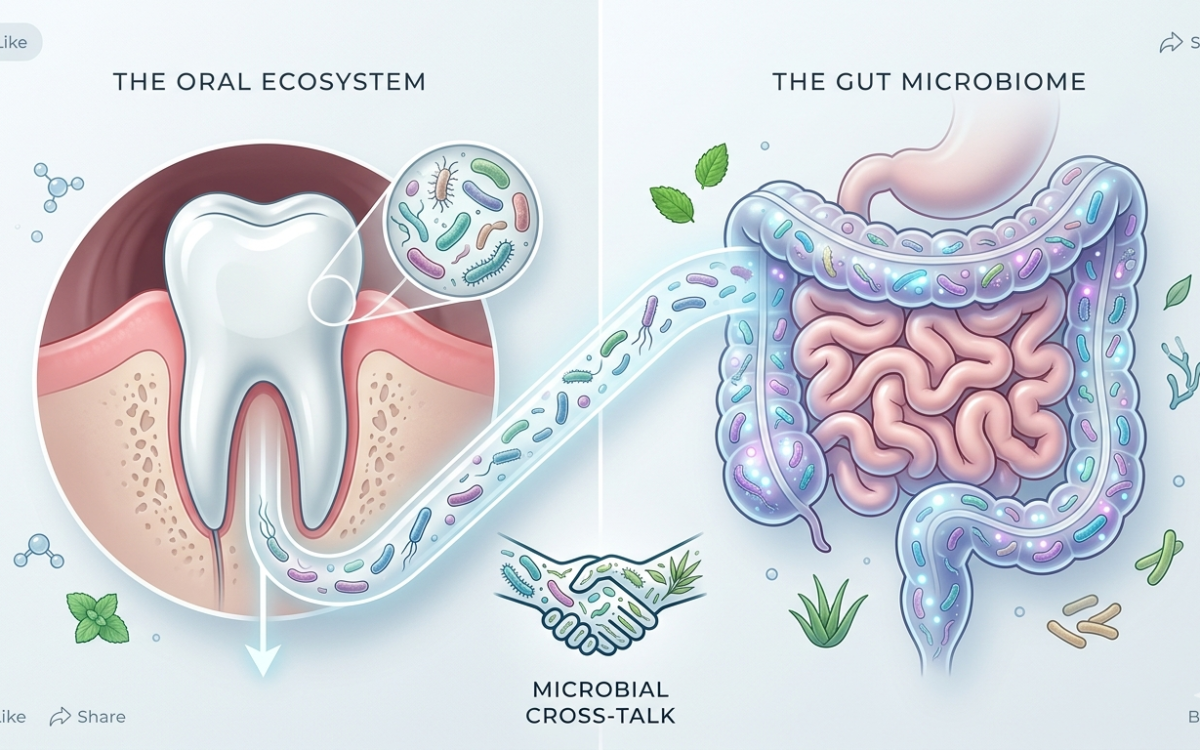 How Gut Health and Oral Health Are More Connected Than You Think
