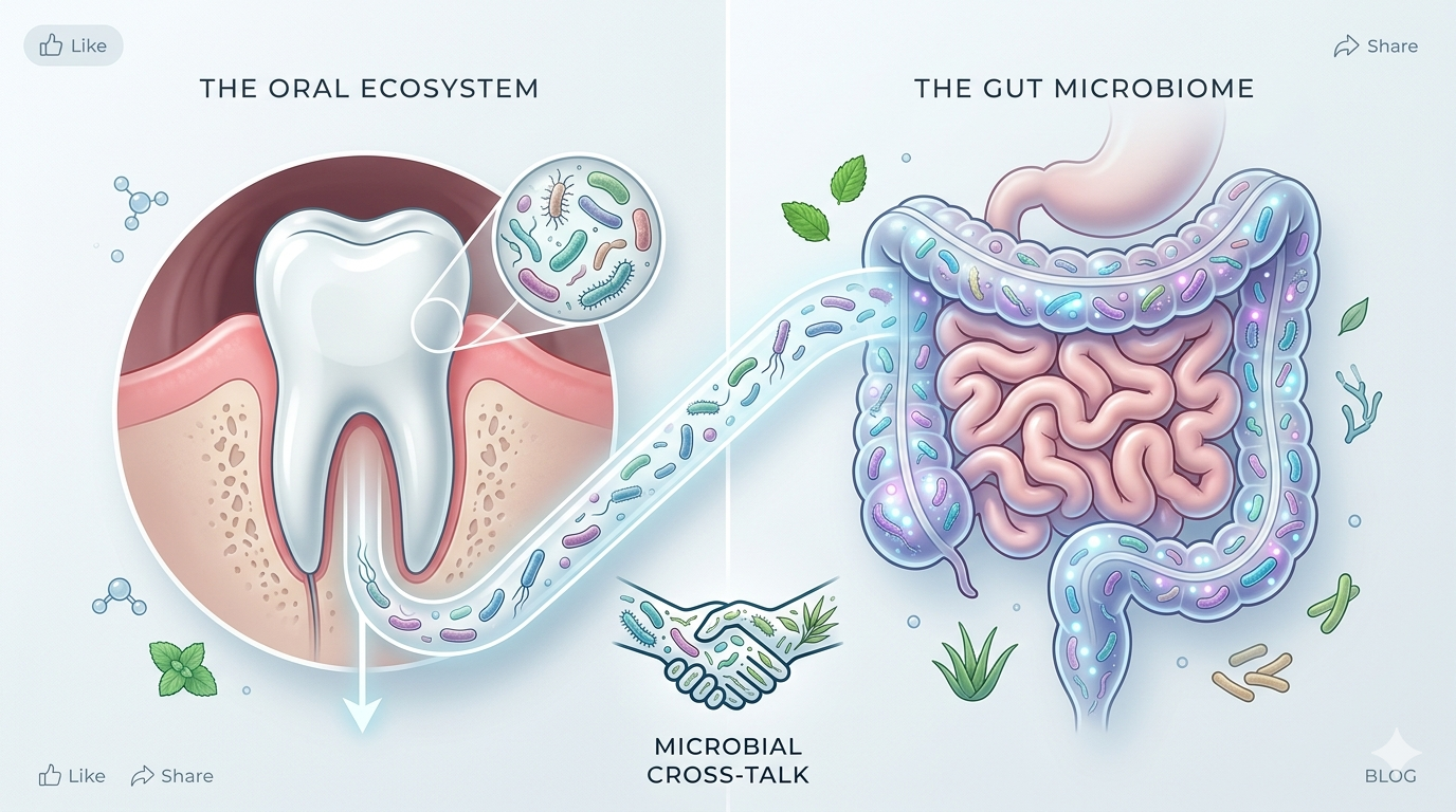 How Gut Health and Oral Health Are More Connected Than You Think